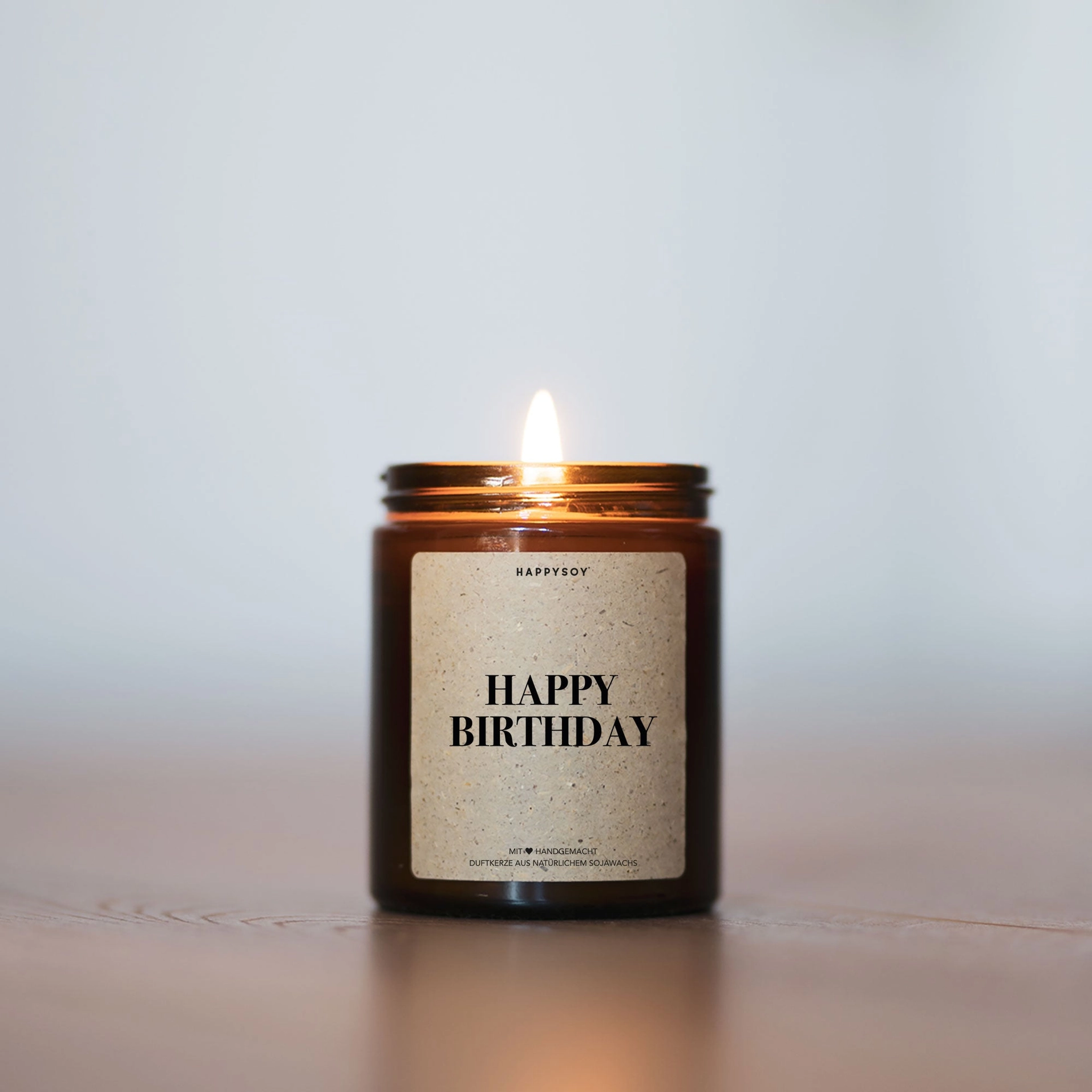Candela Profumata “Buon compleanno!” Happysoy – Idea Regalo Compleanno per Amici e Famiglia (322 g) - immagine 7