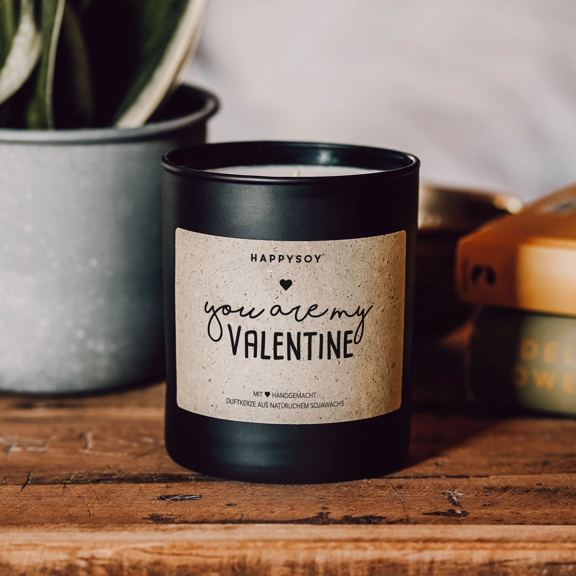 Candela Profumata “You are my Valentine” – Cera di Soia 220 g, Fragranza Miaflora con Giglio Iris Gelsomino, Idea Regalo San Valentino - immagine 7