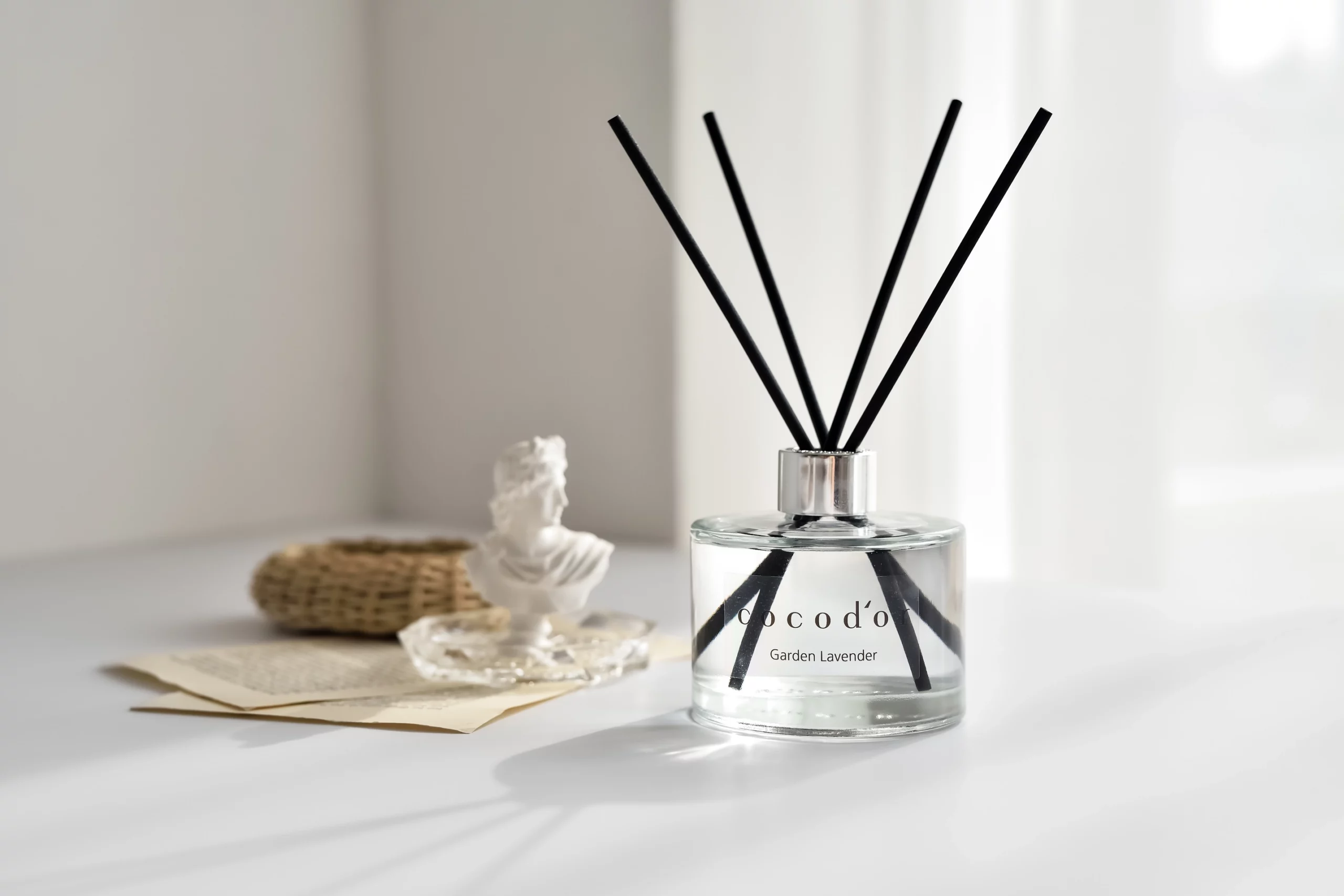 Cocodor Signature Diffusore a Bastoncini 200 ml Profumo di Rosa – Profumatore per Ambiente con Rose Centifolie di Grasse, Musk e Bastoncini Neri in Rattan - immagine 9