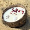 Candela In Cocco Che Diventa Pianta Fiore Di Tiaré Con Kit Semi