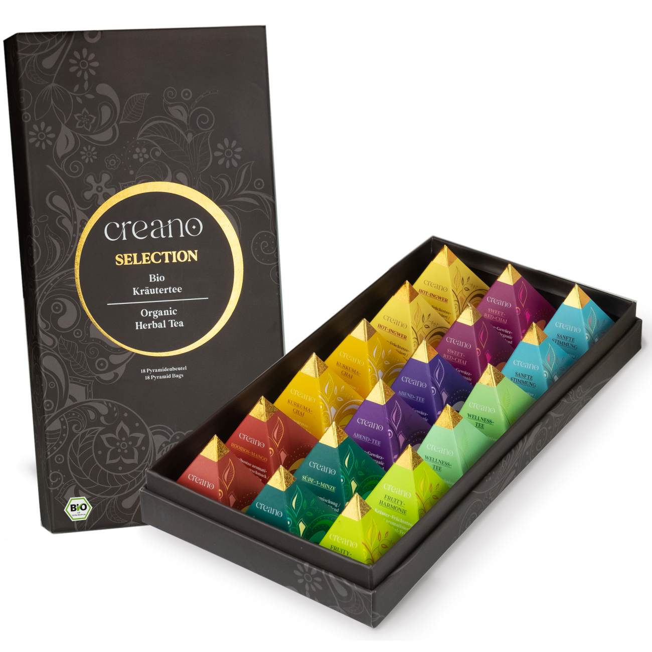 Set Regalo Tisane Bio Creano 18 Bustine Piramidali 45 G - immagine 7