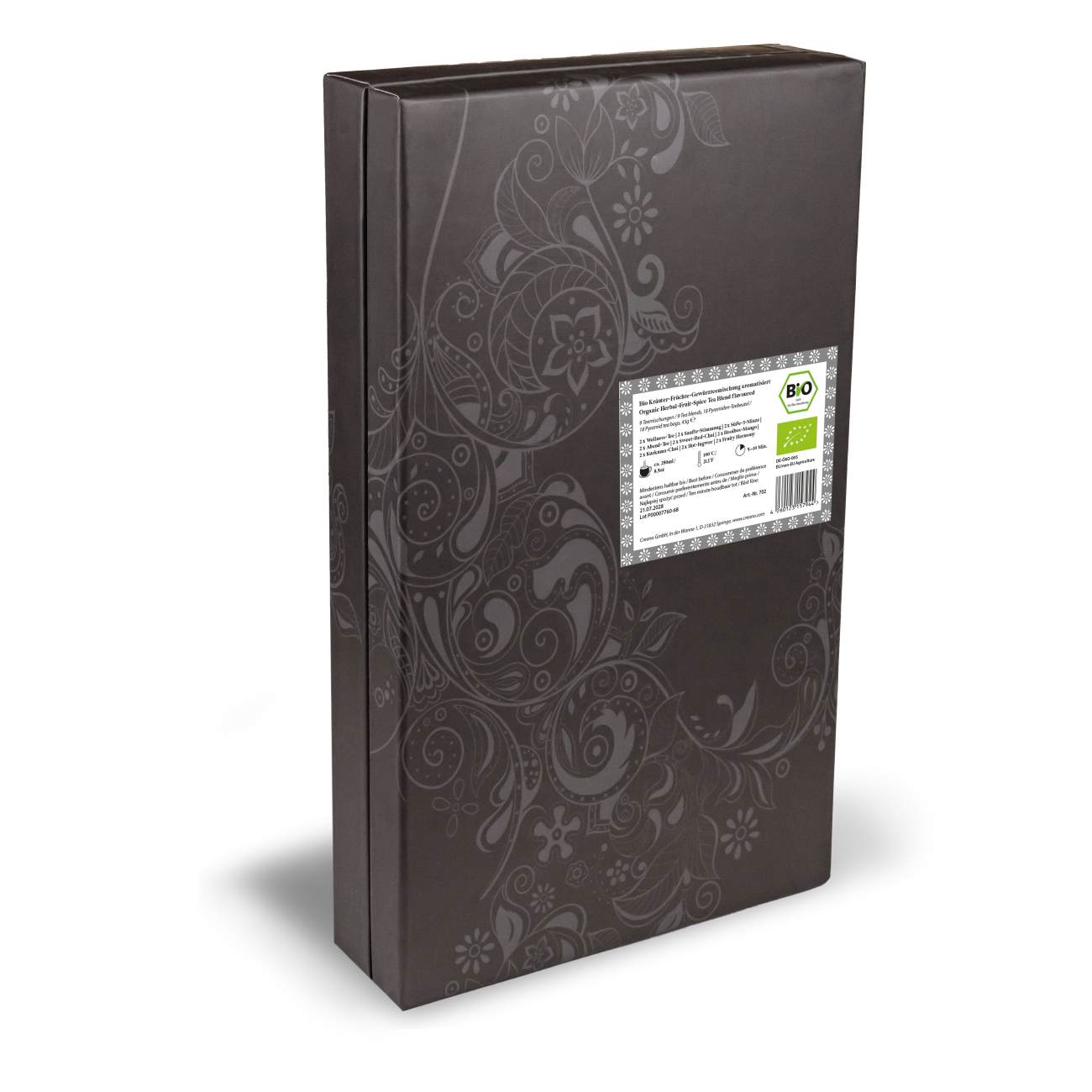 Set Regalo Tisane Bio Creano 18 Bustine Piramidali 45 G