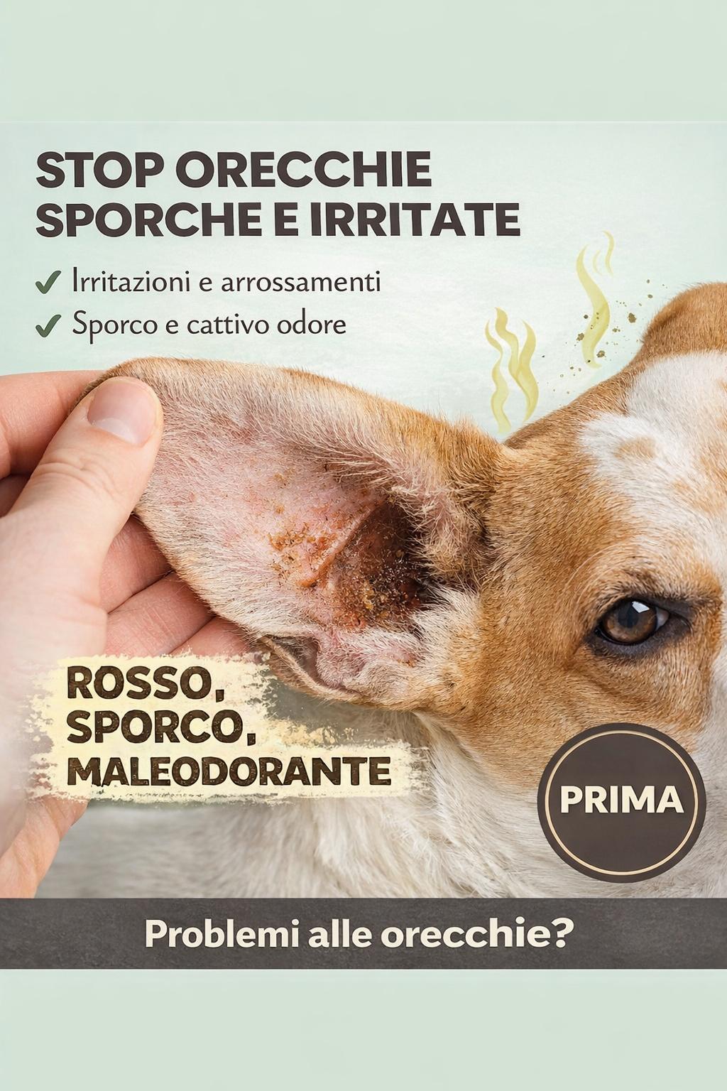 Detergente e cura auricolare 2-in-1 per cani e gatti - immagine 3