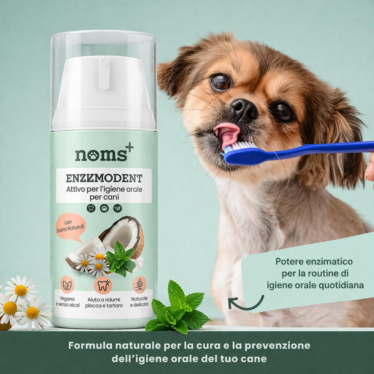Enzymodent: dentifricio enzimatico per cani con formula naturale per cura e prevenzione - immagine 2