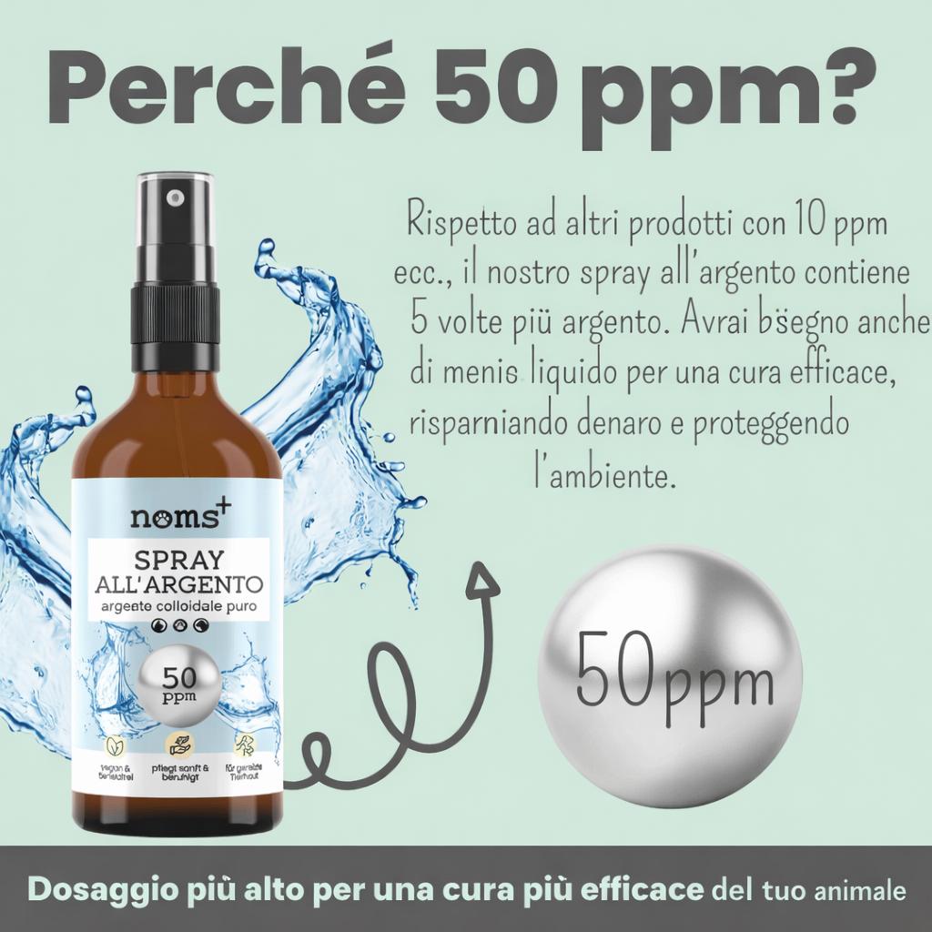 Spray d'argento per cani e gatti con 50 ppm (100 ml) - immagine 4