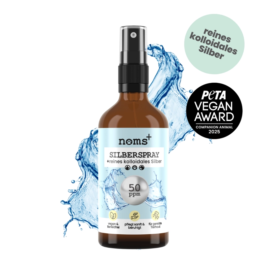 Spray d'argento per cani e gatti con 50 ppm (100 ml)