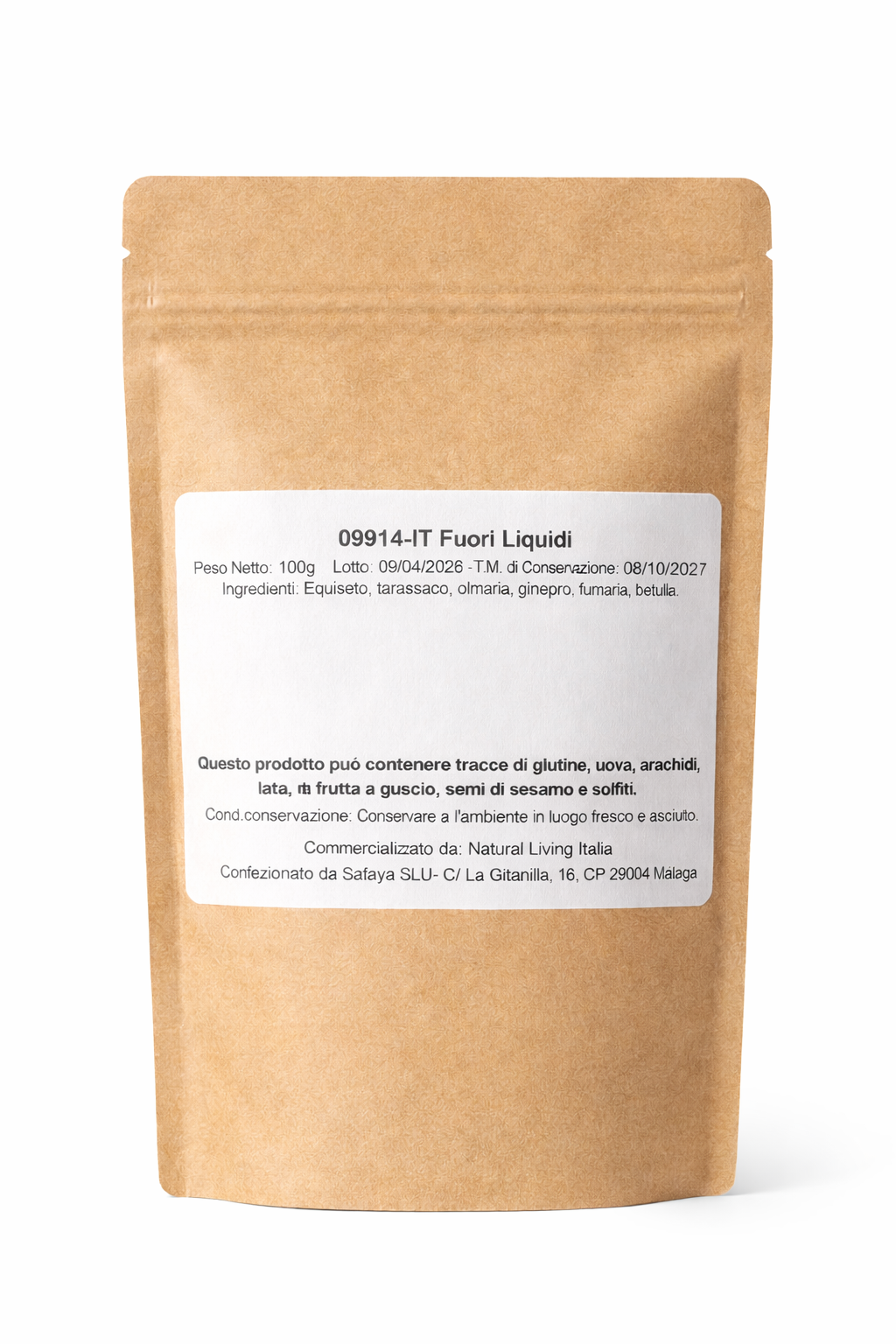 Tisana Drenante Naturale Detox 100g - immagine 3