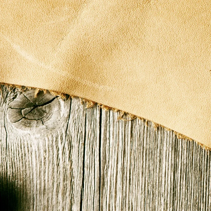 La candela che diventa una pianta- Cuoio e legno - immagine 5