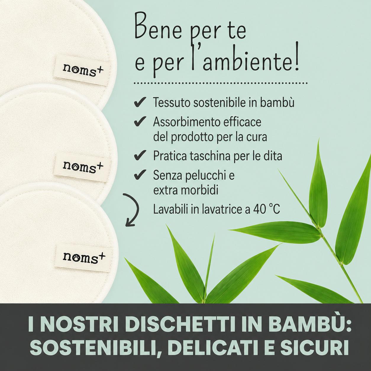 Dischetti Lavabili in Bambù per Cura Occhi e Orecchie Cani e Gatti – 4 Pezzi - immagine 3