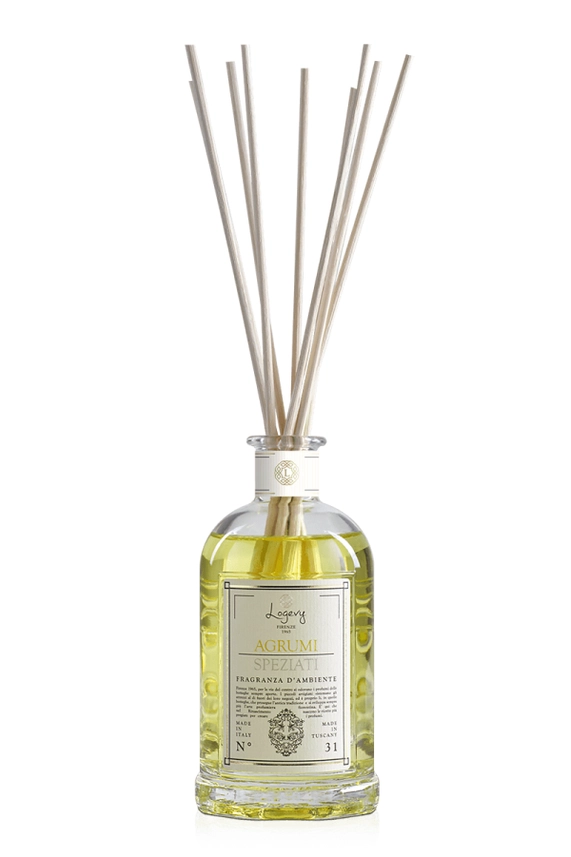Fragranza Ambiente Agrumi Speziati – Logevy Firenze 1965 (250ml, 500ml, 1000ml, 3000ml) - immagine 4