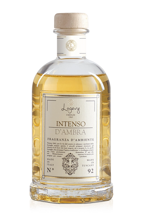Fragranza Ambiente Intenso d’Ambra – Logevy Firenze 1965 (250ml, 500ml, 1000ml, 3000ml) - immagine 2