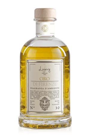Fragranza Ambiente Oro di Firenze – Logevy Firenze 1965 (100ml, 250ml, 500ml, 1000ml, 3000ml)