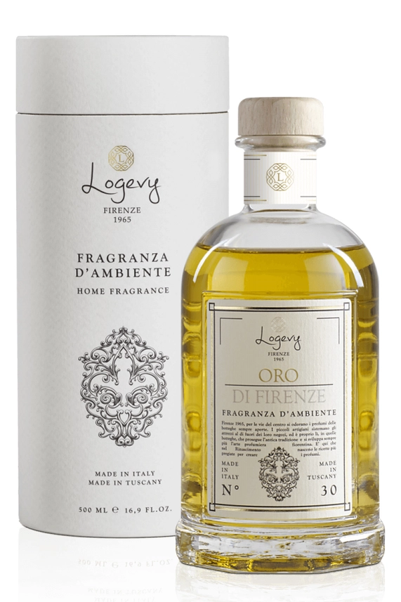 Fragranza Ambiente Oro di Firenze – Logevy Firenze 1965 (100ml, 250ml, 500ml, 1000ml, 3000ml) - immagine 2