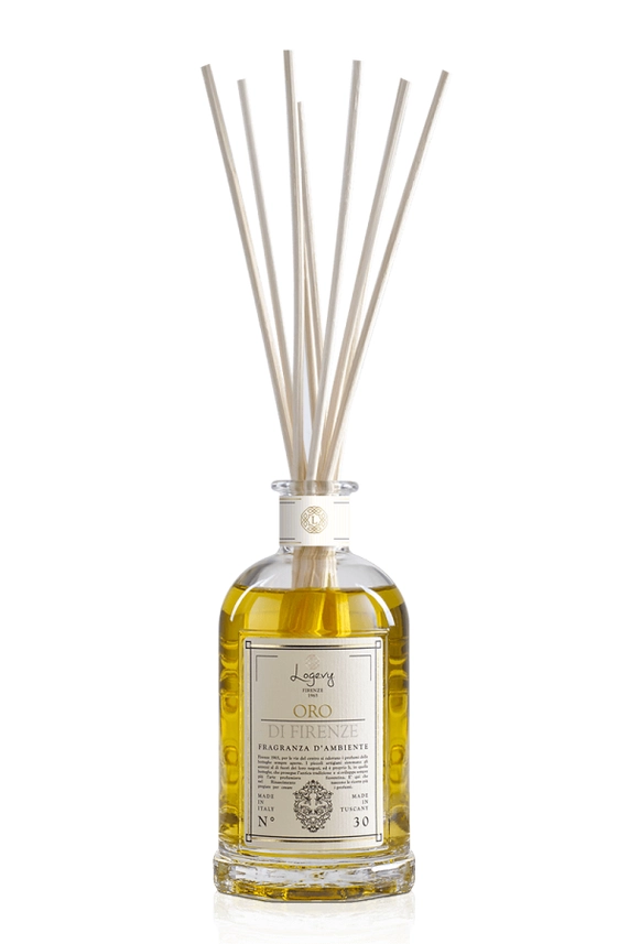 Fragranza Ambiente Oro di Firenze – Logevy Firenze 1965 (100ml, 250ml, 500ml, 1000ml, 3000ml) - immagine 3